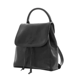 Rosaura Black Italian Leather Backpack<Carl Scarpa Hot