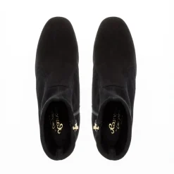Rose Black Suede Ankle Boots<Carl Scarpa Discount
