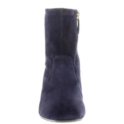 Rose Navy Suede Ankle Boots<Carl Scarpa Best
