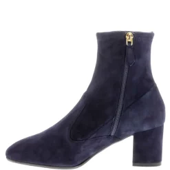 Rose Navy Suede Ankle Boots<Carl Scarpa Best