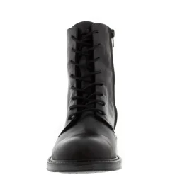 Rosemarie Black Leather Lace Up Ankle Boots<Carl Scarpa Outlet