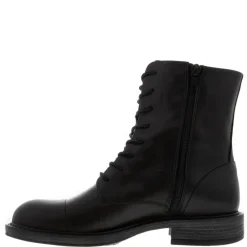 Rosemarie Black Leather Lace Up Ankle Boots<Carl Scarpa Outlet