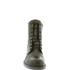 Rosemarie Green Leather Lace Up Ankle Boots<Carl Scarpa