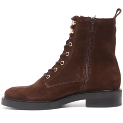 Roux Brown Suede Lace Up Ankle Boots<Carl Scarpa Sale