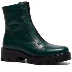 Sanica Teal Leather Zip-Up Ankle Boots<Carl Scarpa Outlet