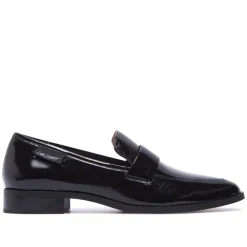 Sarina Black Patent Leather Loafers<Carl Scarpa Discount