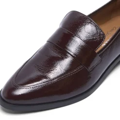 Sarina Bordo Patent Leather Loafers<Carl Scarpa