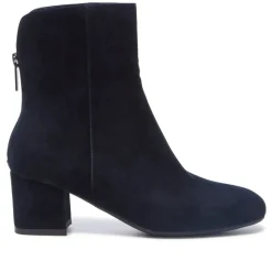 Sartina Navy Suede Ankle Boots<Carl Scarpa Best