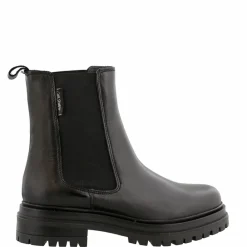 Selessia Black Leather Chelsea Boots<Carl Scarpa New
