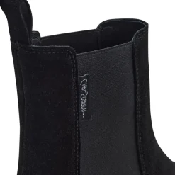 Selessia Black Suede Ankle Boots<Carl Scarpa