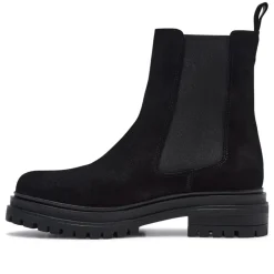 Selessia Black Suede Ankle Boots<Carl Scarpa