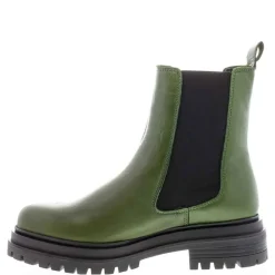 Selessia Green Leather Chelsea Boots<Carl Scarpa Hot