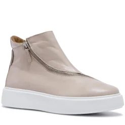 Serpa Beige Leather Trainers<Carl Scarpa Discount