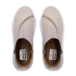 Serpa Beige Leather Trainers<Carl Scarpa Discount