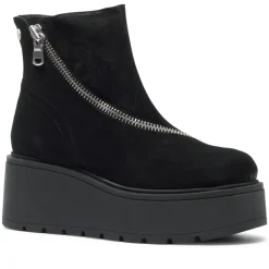 Serpentina Black Suede Ankle Boots<Carl Scarpa Clearance