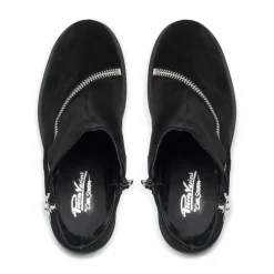 Serpentina Black Suede Ankle Boots<Carl Scarpa Clearance