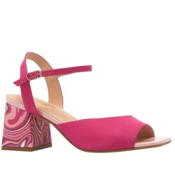 Setallo Fuchsia Block Heel Courts<Carl Scarpa Hot