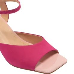 Setallo Fuchsia Block Heel Courts<Carl Scarpa Hot