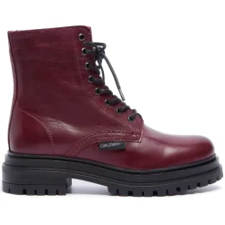 Seville Bordo Leather Ankle Boots<Carl Scarpa Discount
