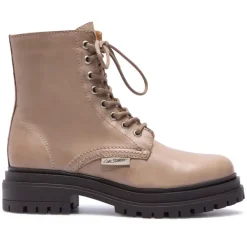Seville Taupe Leather Ankle Boots<Carl Scarpa Sale