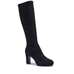 Soleste Black Stretch Long Leg Boot<Carl Scarpa Discount