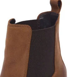 Spoleto Brown Leather Ankle Boots<Carl Scarpa Sale