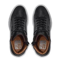 Tabita Black Leather Trainers<Carl Scarpa New