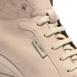 Tabita Off White Leather Platform Trainers<Carl Scarpa