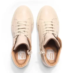 Tabita Off White Leather Platform Trainers<Carl Scarpa
