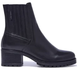 Trepani Black Leather Ankle Boots<Carl Scarpa Hot
