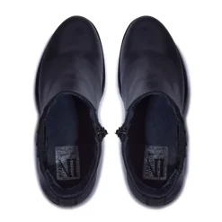 Trepani Black Leather Ankle Boots<Carl Scarpa Hot