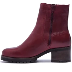 Trepani Bordo Leather Ankle Boots<Carl Scarpa Online