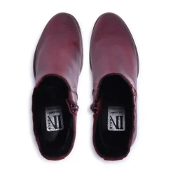 Trepani Bordo Leather Ankle Boots<Carl Scarpa Online