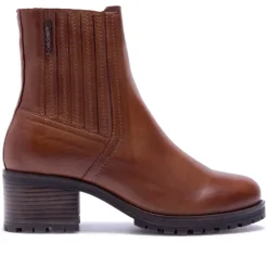 Trepani Tan Leather Ankle Boots<Carl Scarpa Online