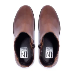 Trepani Tan Leather Ankle Boots<Carl Scarpa Online