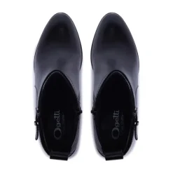 Trimona Black Leather Ankle Boots<Carl Scarpa