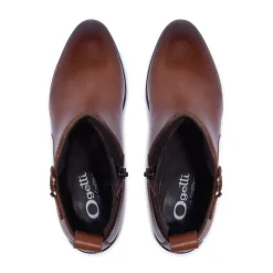 Trimona Tan Leather Ankle Boots<Carl Scarpa Sale