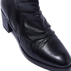 Trizeppe Black Leather Ankle Boots<Carl Scarpa Discount