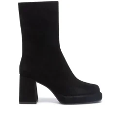Tropea Black Suede Ankle Boots<Carl Scarpa Discount