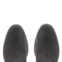 Tucci Black Suede Chunky Knee High Boots<Carl Scarpa Best