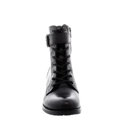 Turner Black Leather Lace Up Ankle Boots<Carl Scarpa Online