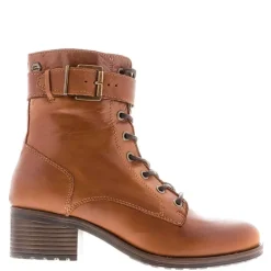 Turner Tan Leather Lace Up Ankle Boots<Carl Scarpa Outlet