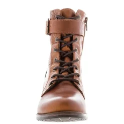 Turner Tan Leather Lace Up Ankle Boots<Carl Scarpa Outlet