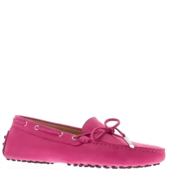 Venerdi Fuchsia Nubuck Suede Loafers<Carl Scarpa Sale