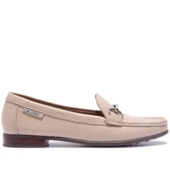 Veroso Beige Leather Loafers<Carl Scarpa Hot