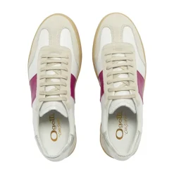 Zest White-Fuchsia Leather Trainers<Carl Scarpa Outlet